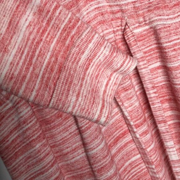 Saturday Sunday Pink Henley Dress with Tie in Front Size Extra Small - Picture 7 of 10